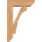 Ekena Millwork Legacy Slat Smooth Bracket w/ Offset Brace, Western Red Cedar, 5 1/2"W x 16"D x 24"H BKT0604X16X24LEC06SWR - alternate 3